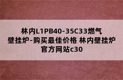 林内L1PB40-35C33燃气壁挂炉-购买最佳价格 林内壁挂炉官方网站c30